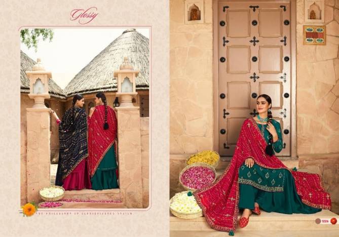 Glossy Simar Nihaara 2 Heavy Viscose Festive Wear Designer Salwar Kameez Collection